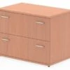 Price Point Beech 2 Drawer Desk High Side Filer -Furniture Sale Shop 1 3