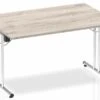 Gladstone Grey Oak Rectangular Folding Table -Furniture Sale Shop 1200 fold table