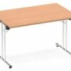Norton Oak Rectangular Folding Table 1 Norton Oak Rectangular Folding Table -Furniture Sale Shop 1200mm rec oak