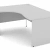 Cloud Grey Corner Panel End Desk -Furniture Sale Shop 1600 crescent panel lh
