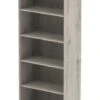 Gladstone Grey Oak 2000 Office Bookcase -Furniture Sale Shop 2000mm bookcase