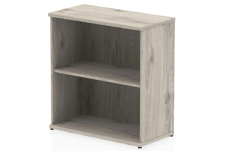 Gladstone Grey Oak 800 Office Bookcase 3 Gladstone Grey Oak 800 Office Bookcase
