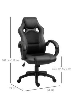 Daytona Gaming Chair -Furniture Sale Shop a2 0089 daytona black 3