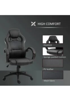 Daytona Gaming Chair -Furniture Sale Shop a2 0089 daytona black 8