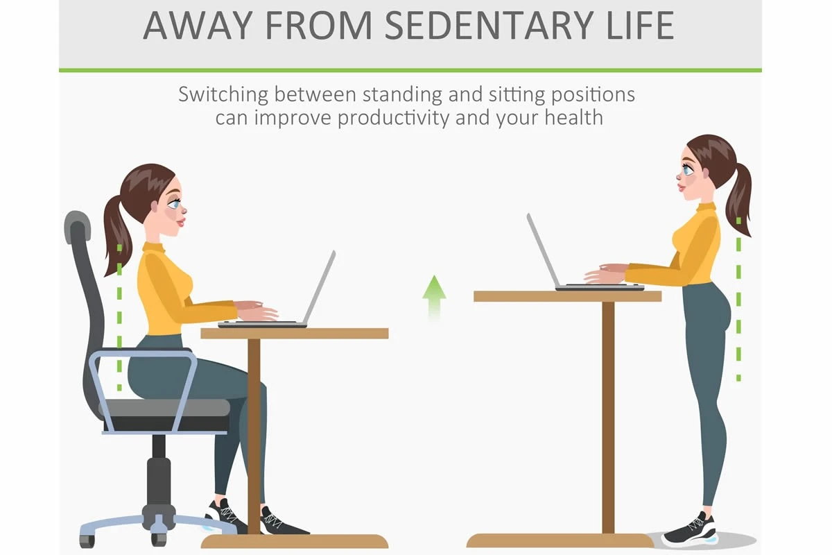 White Height Adjustable Standing Desk 11 White Height Adjustable Standing Desk - Image 9