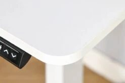 White Height Adjustable Standing Desk 18 White Height Adjustable Standing Desk -Furniture Sale Shop adjustable white desk 8