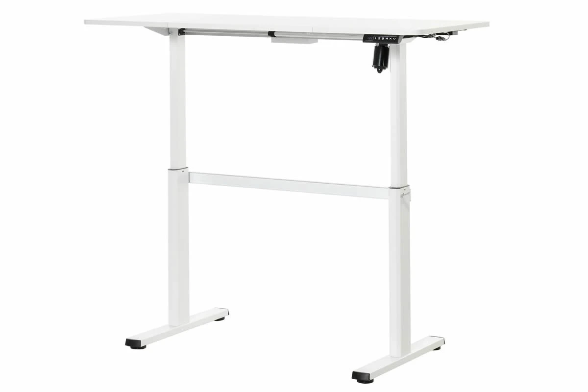White Height Adjustable Standing Desk 7 White Height Adjustable Standing Desk - Image 5