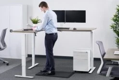 Advance Corner Height Adjustable Desk -Furniture Sale Shop advance corner lifestyle 2
