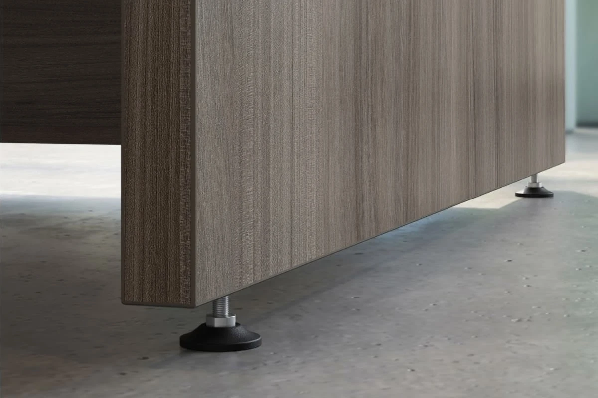 Affiliate Bow Front Panel Leg Desk 8 Affiliate Bow Front Panel Leg Desk - Image 6