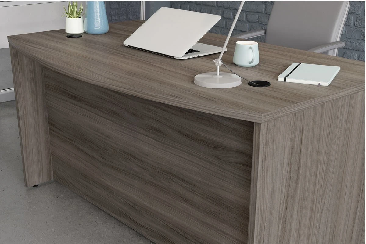 Affiliate Bow Front Panel Leg Desk 7 Affiliate Bow Front Panel Leg Desk - Image 5