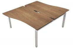 Aura Beam 2 Person Wave Bench Desk