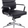 Avanti Medium Back Chrome Office Chair -Furniture Sale Shop avanti 3