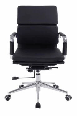 Avanti Medium Back Chrome Office Chair -Furniture Sale Shop avanti 5