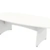 Avon Barrel Boardroom Table -Furniture Sale Shop barrel boardroom table white