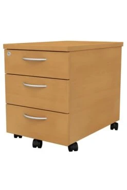 Thames Mobile Pedestal Drawers -Furniture Sale Shop beech 2