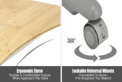 Bancroft Height Adjustable Desk 25 Bancroft Height Adjustable Desk -Furniture Sale Shop beige 4