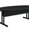 Nene Oval Black Boardroom Table -Furniture Sale Shop boardroom table