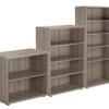 Kestral Grey Oak Bookcase -Furniture Sale Shop bookcase