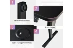 Brampton Height Adjustable Desk 13 Brampton Height Adjustable Desk -Furniture Sale Shop brampton