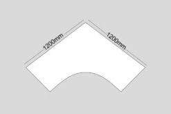 Norton Oak Corner Cantilever Leg Desk 8 Norton Oak Corner Cantilever Leg Desk -Furniture Sale Shop call centre sizes 3