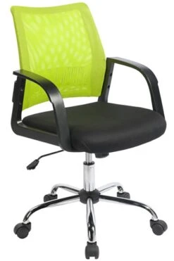Calypso Medium Back Mesh Desk Chair -Furniture Sale Shop carnival green 1