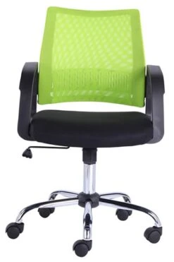 Calypso Medium Back Mesh Desk Chair -Furniture Sale Shop carnival green 3