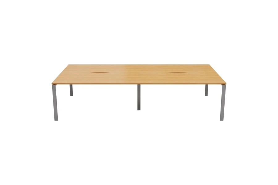 Kestral 4 Person Double Bench Desk 5 Kestral 4 Person Double Bench Desk - Image 3