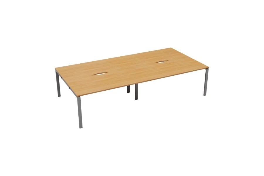 Kestral 4 Person Double Bench Desk 6 Kestral 4 Person Double Bench Desk - Image 4