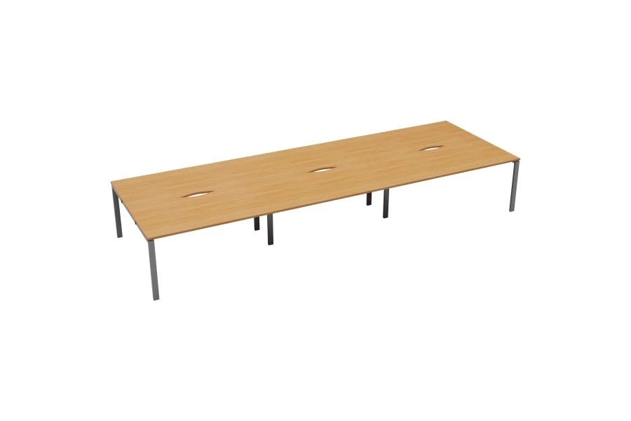 Kestral 6 Person Double Bench Desk 7 Kestral 6 Person Double Bench Desk - Image 5