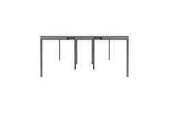 Kestral Grey Oak 6 Person Double Bench Desk -Furniture Sale Shop cb1280cosvgo6p side