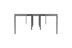 Kestral Grey Oak 8 Person Double Bench Desk -Furniture Sale Shop cb1280cosvgo8p side