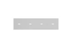 Kestral White 8 Person Double Bench Desk -Furniture Sale Shop cb1280cosvwh8p top