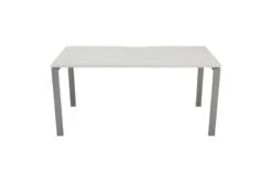 Kestral White 1 Person Single Bench Desk -Furniture Sale Shop cb1680cosvwh1p front