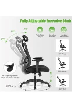 Chatham Ergonomic Mesh Office Chair -Furniture Sale Shop chatham 4