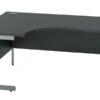 Nene Black Corner Cantilever Desk 1 Nene Black Corner Cantilever Desk -Furniture Sale Shop crescent desk