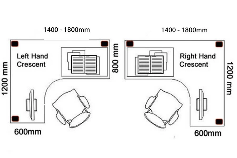 Nene Black Corner Cantilever Desk 4 Nene Black Corner Cantilever Desk - Image 2