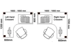 Solar Maple Panel End Corner Desk 11 Solar Maple Panel End Corner Desk -Furniture Sale Shop crescent desk size 5