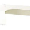 Avon White Corner Panel End Desk -Furniture Sale Shop crescent panel desk