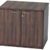 Harmony Walnut Desk High Cupboard