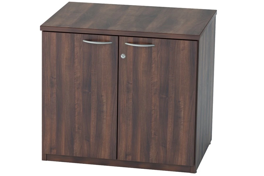 Harmony Walnut Desk High Cupboard 3 Harmony Walnut Desk High Cupboard