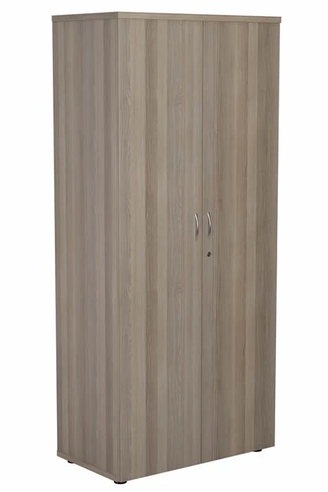 Kestral Grey Oak 1800 High Cupboard 3 Kestral Grey Oak 1800 High Cupboard
