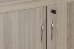 Kestral Grey Oak Desk High Cupboard -Furniture Sale Shop cupboard 2