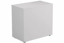 Kestral White Desk High Cupboard -Furniture Sale Shop cupboard white 4