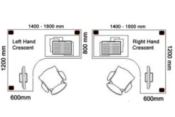 Domino Corner Cantilever Desk -Furniture Sale Shop desk 12