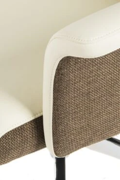 Sicily Leather Office Chair -Furniture Sale Shop elegance cream exec chair 1