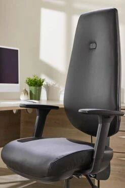 Ergo Sync Vegan Leather Office Chair -Furniture Sale Shop ergo sync 6