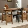 Executive Trestle Desk -Furniture Sale Shop executive trestle desk vintage oak 2