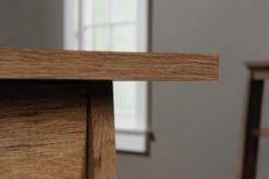 Executive Trestle Desk -Furniture Sale Shop executive trestle desk vintage oak 4