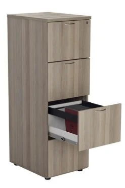 Kestral Grey Oak 4 Drawer Filing Cabinet -Furniture Sale Shop file 4