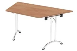 Thames Folding 30 Degree Trapezoidal Table -Furniture Sale Shop folding table trapezoidal cherry